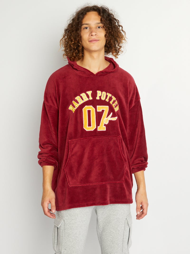 Sweatshirt em malha polar 'Harry Potter' VERMELHO - Kiabi