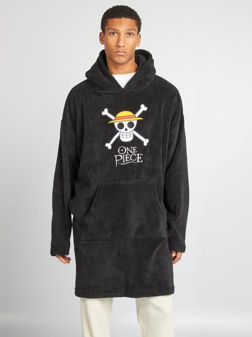 Sweatshirt em malha polar 'One Piece' - Kiabi