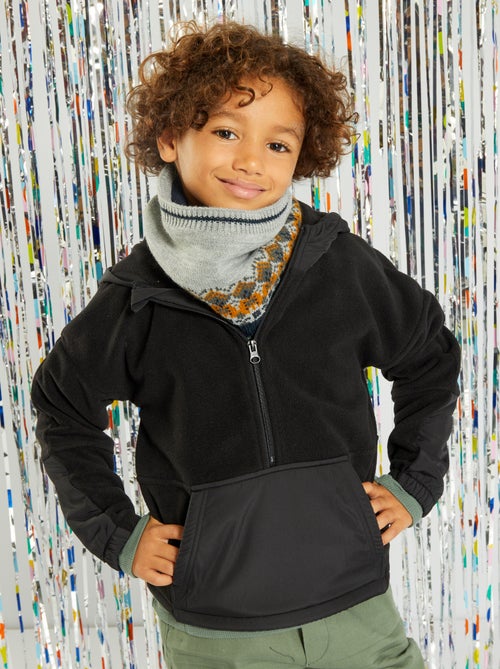 Sweatshirt em malha polar - Kiabi