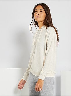 Sweatshirt em malha suave - Kiabi