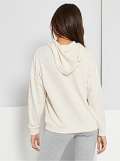 Sweatshirt em malha suave - Kiabi