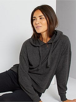 Sweatshirt em malha suave - Kiabi