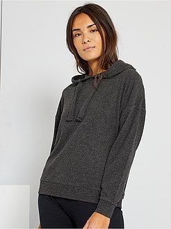 Sweatshirt em malha suave - Kiabi
