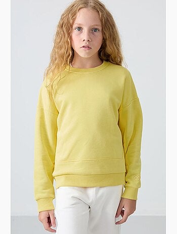 Sweatshirt em mistura de algodão tommy