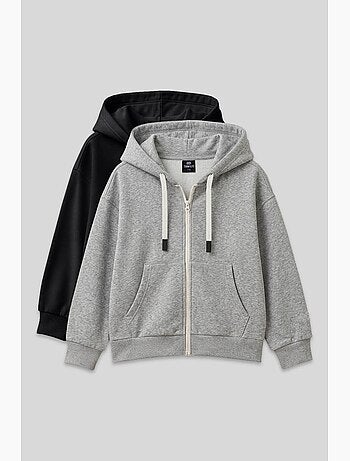 Sweatshirt em mistura de algodão tommy