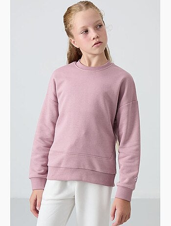Sweatshirt em mistura de algodão tommy