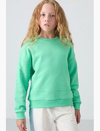 Sweatshirt em mistura de algodão tommy