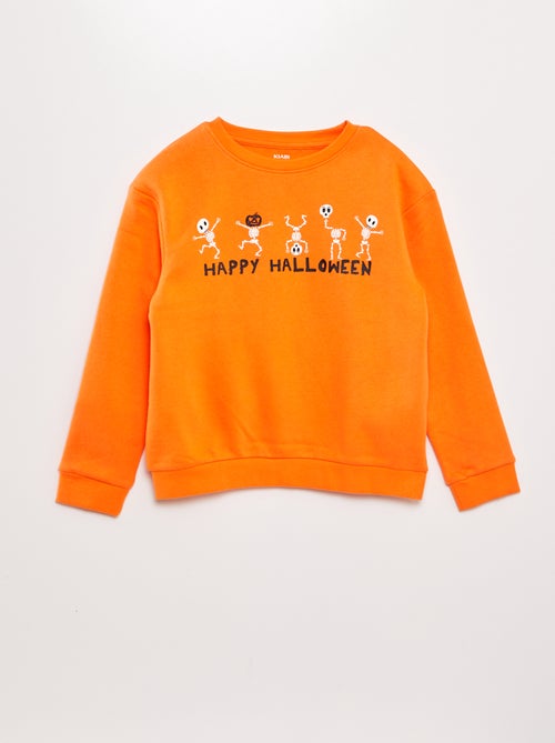 Sweatshirt em moletão - Halloween - Kiabi