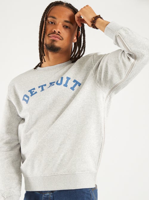 Sweatshirt em moletão - So Easy - Kiabi