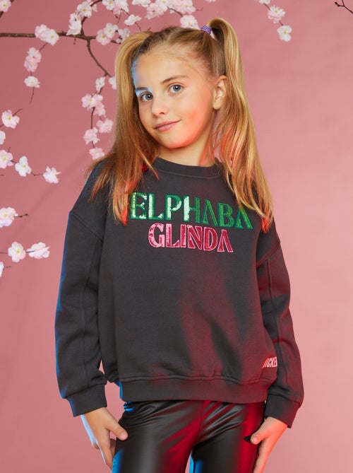 Sweatshirt em moletão - Wicked - Kiabi