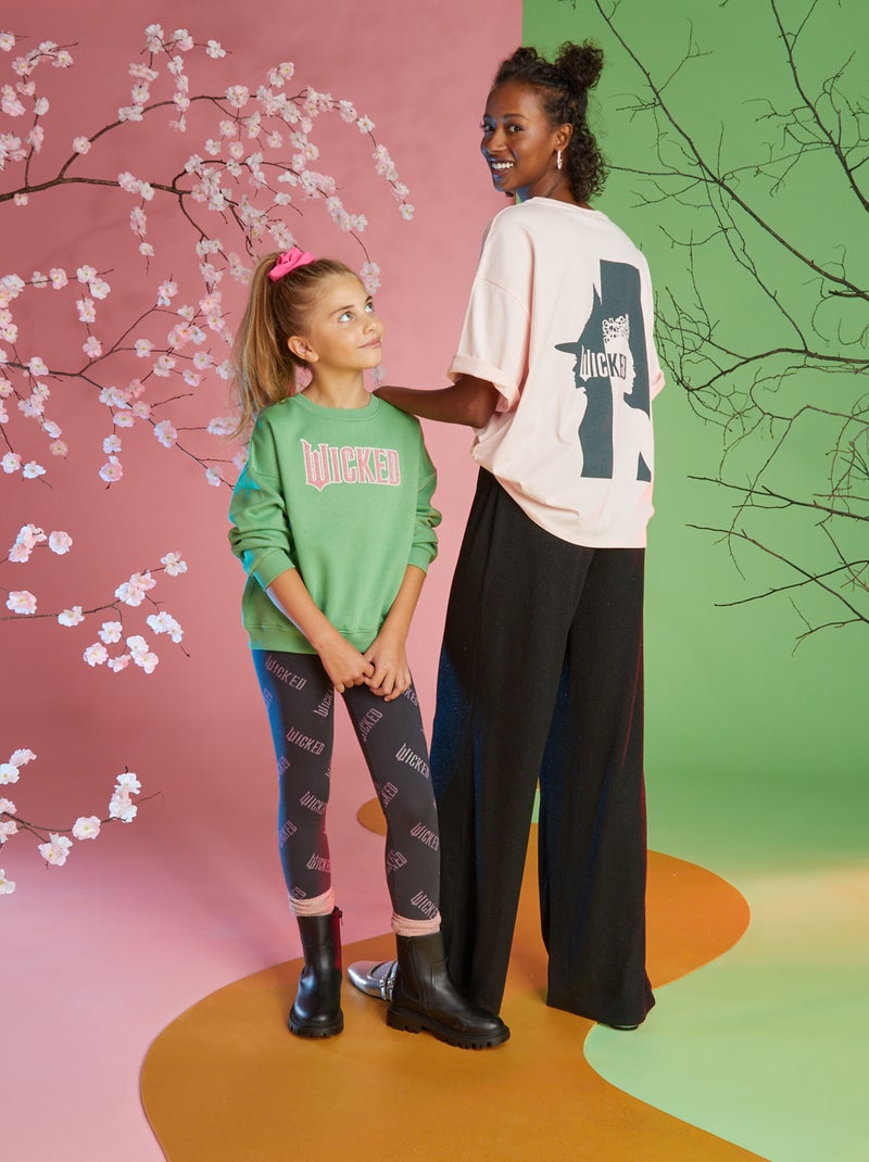 Sweatshirt em moletão - Wicked VERDE - Kiabi