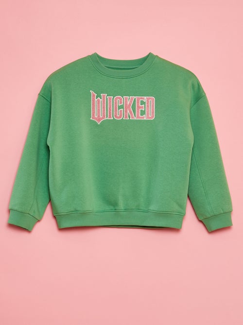 Sweatshirt em moletão - Wicked - Kiabi