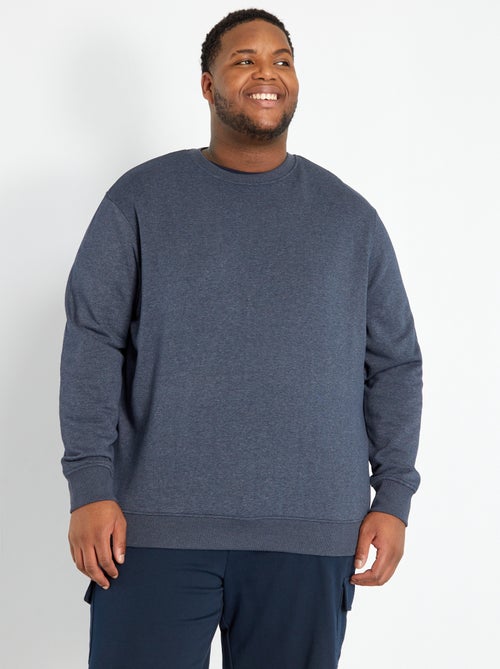Sweatshirt em moletão - Kiabi