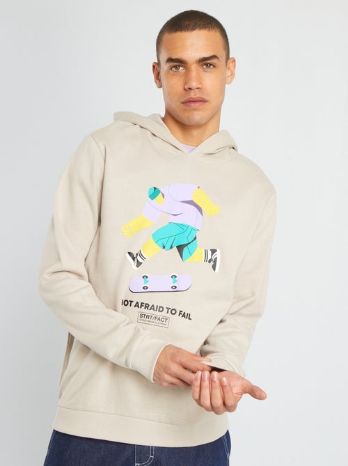 Sweatshirt em moletão - Kiabi