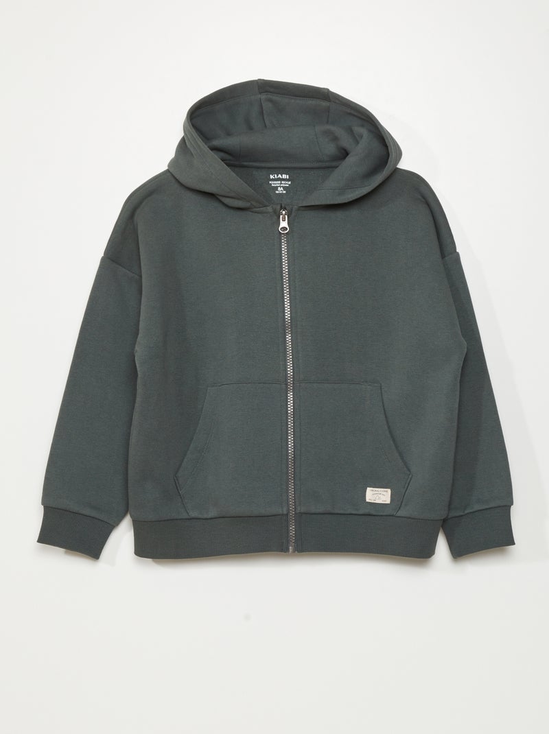 Sweatshirt em moletão BRANCO - Kiabi