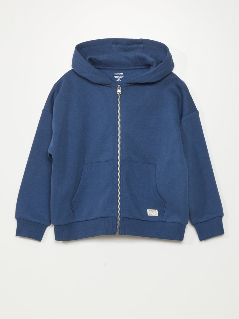 Sweatshirt em moletão BRANCO - Kiabi