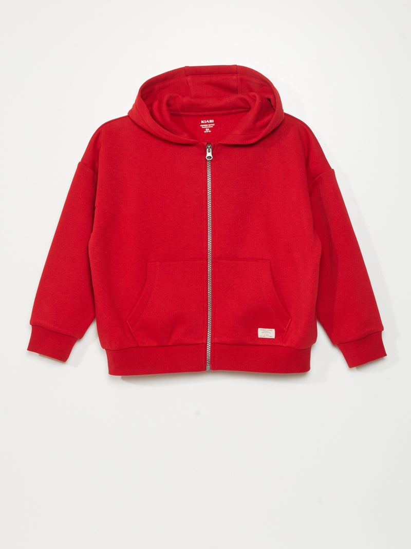 Sweatshirt em moletão BRANCO - Kiabi
