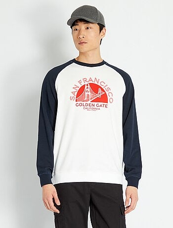 Sweatshirt em moletão - Kiabi