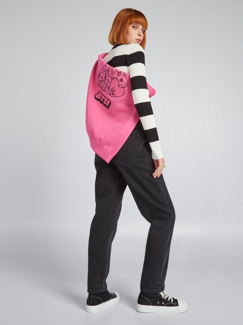 Sweatshirt em moletão 'BT21' - Kiabi