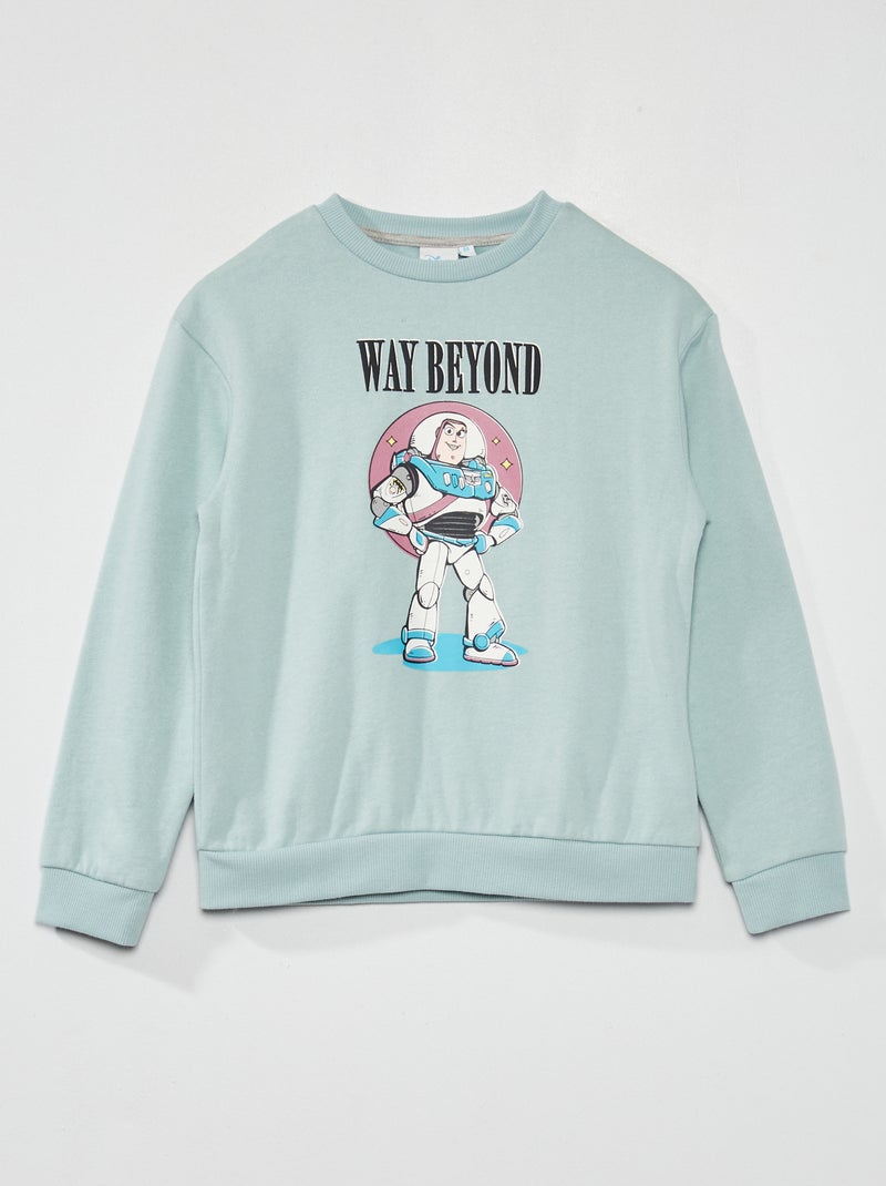 Sweatshirt em moletão 'Buzz Lightyear' da 'Disney' AZUL - Kiabi