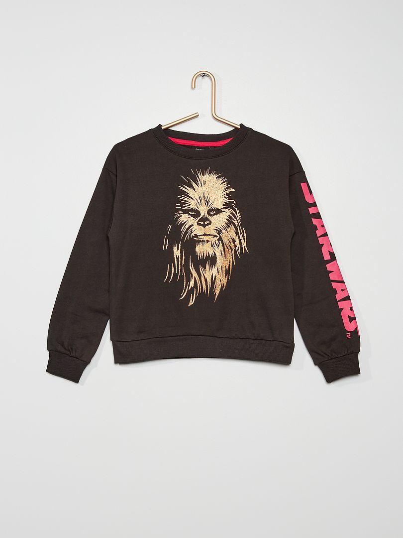 Sweatshirt em moletão 'Chewbacca' CINZA - Kiabi