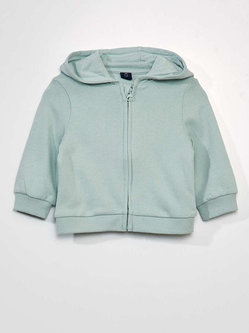 Sweatshirt em moletão com capuz - Kiabi