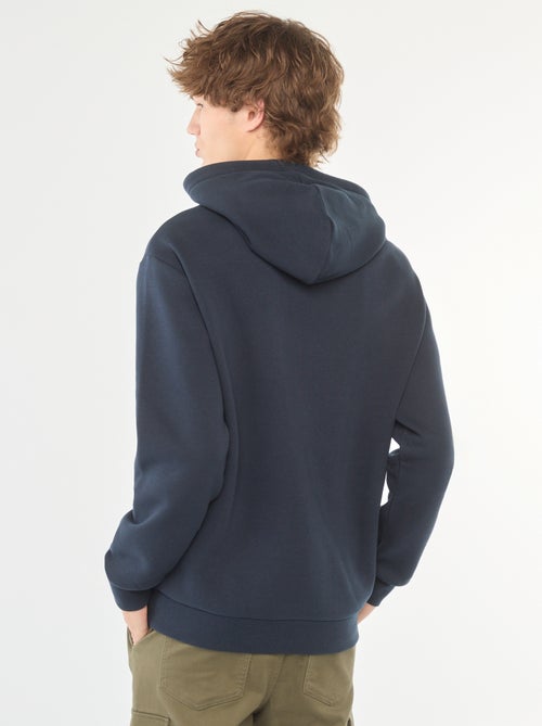 Sweatshirt em moletão com capuz - Kiabi