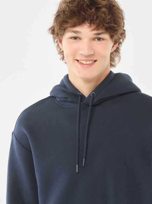 Sweatshirt em moletão com capuz - Kiabi