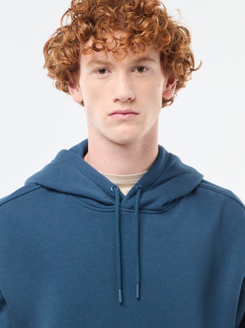 Sweatshirt em moletão com capuz - Kiabi