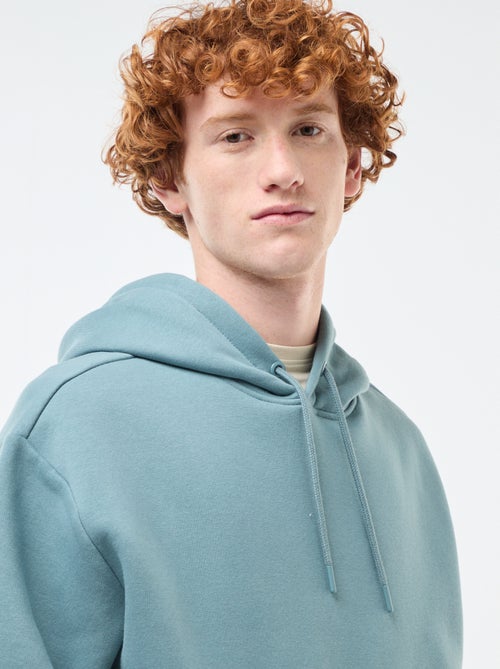 Sweatshirt em moletão com capuz - Kiabi