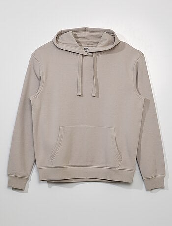 Sweatshirt em moletão com capuz - Kiabi