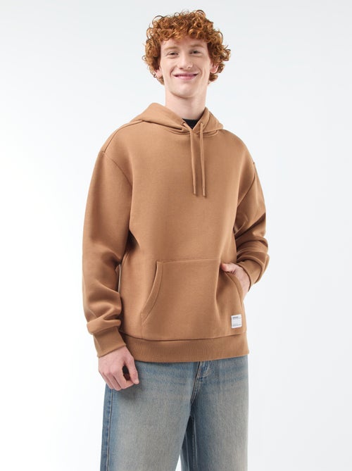 Sweatshirt em moletão com capuz - Kiabi