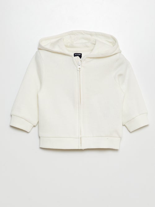 Sweatshirt em moletão com capuz - Kiabi