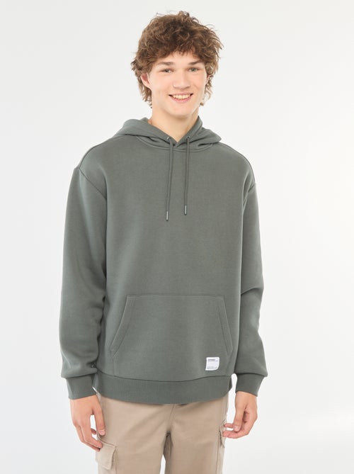 Sweatshirt em moletão com capuz - Kiabi