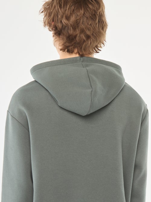 Sweatshirt em moletão com capuz - Kiabi