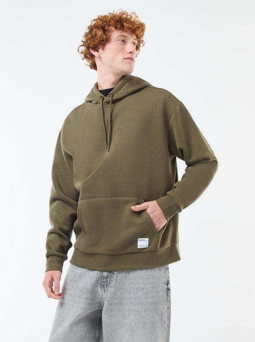 Sweatshirt em moletão com capuz - Kiabi