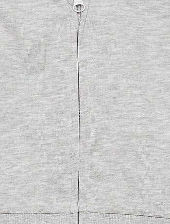 Sweatshirt em moletão com capuz