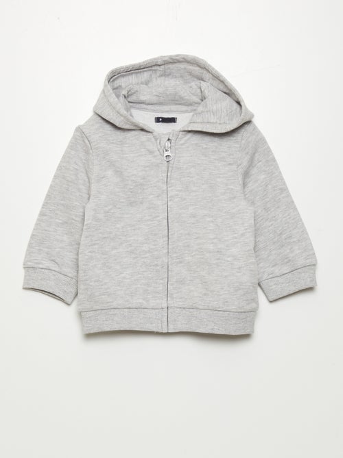 Sweatshirt em moletão com capuz - Kiabi