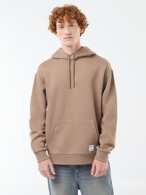 Sweatshirt em moletão com capuz - Kiabi