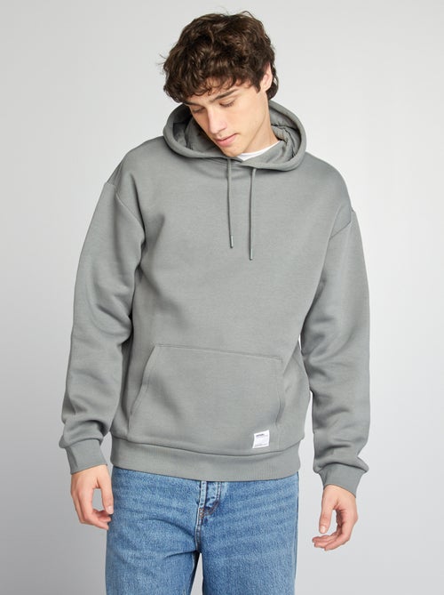 Sweatshirt em moletão com capuz - Kiabi