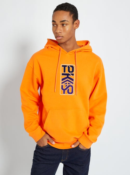 Sweatshirt em moletão com capuz - Kiabi