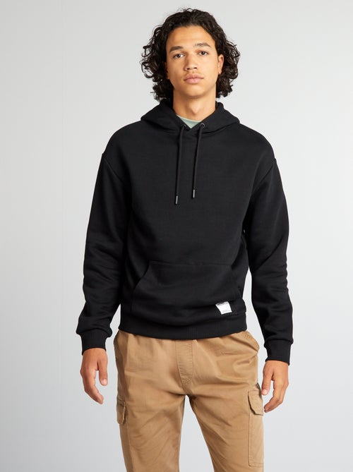 Sweatshirt em moletão com capuz - Kiabi