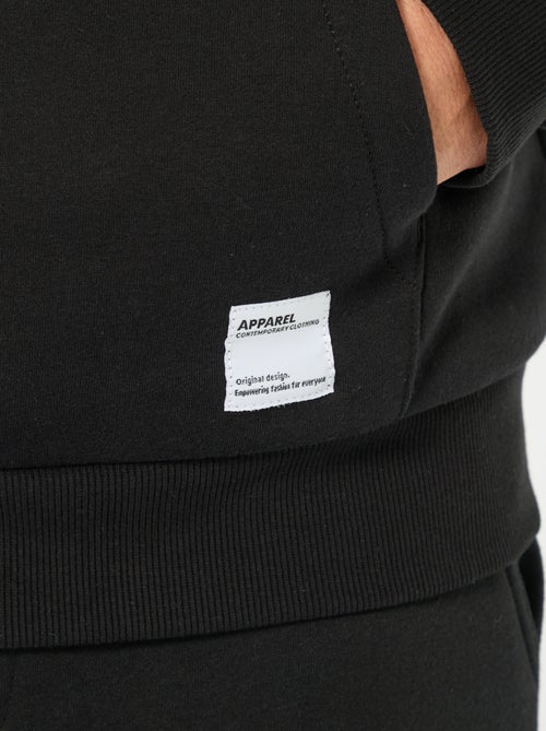 Sweatshirt em moletão com capuz - Kiabi