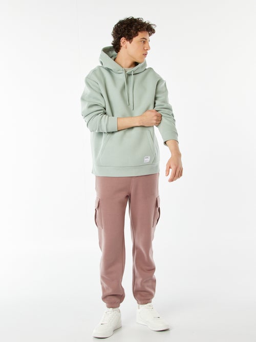 Sweatshirt em moletão com capuz - Kiabi