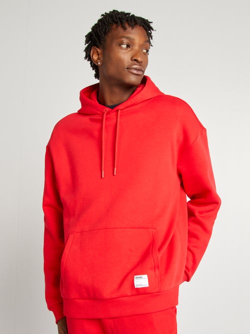 Sweatshirt em moletão com capuz - Kiabi