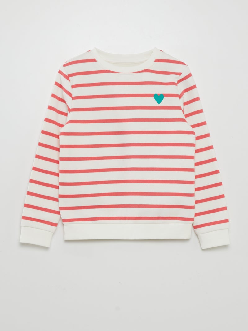 Sweatshirt em moletão com estampado de fantasia ROSA - Kiabi