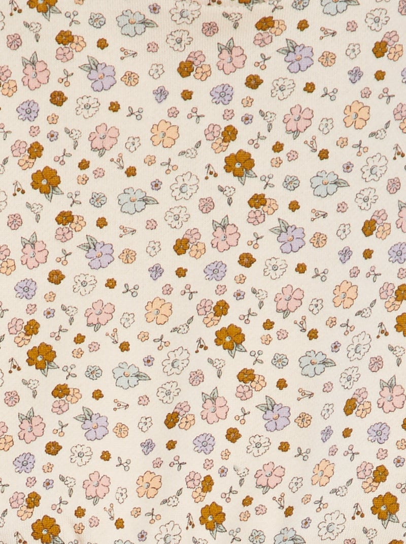 Sweatshirt em moletão com estampado ROSA - Kiabi