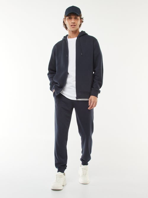 Sweatshirt em moletão com fecho com capuz - Kiabi