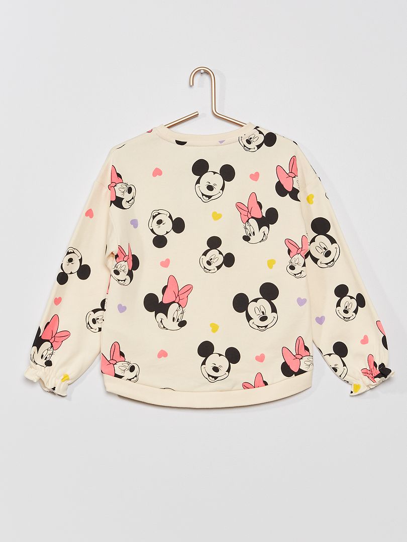 Sweatshirt em moletão 'Disney' BEGE - Kiabi