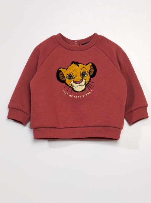 Sweatshirt em moletão 'Disney' - Kiabi